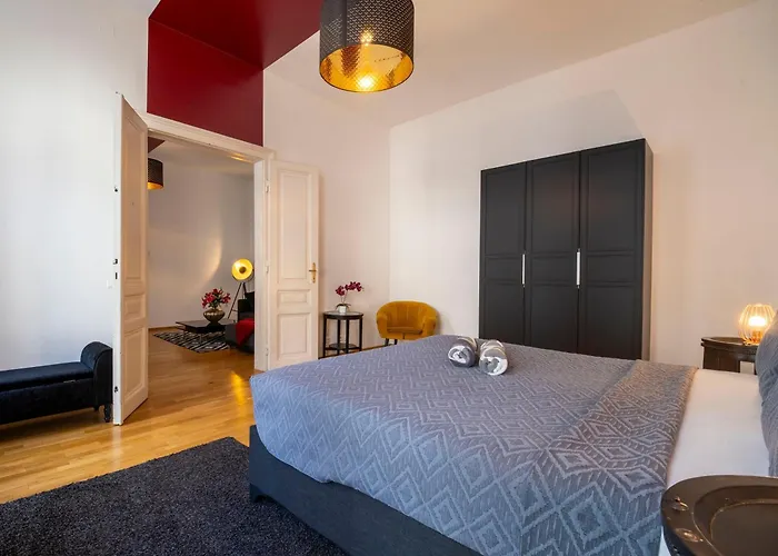 アパート Bright 2br For 6 Near Center & Metro U2 ウィーン